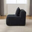 Fauteuil d'appoint modulaire Cloud sans accoudoirs avec ensemble de repose-pieds, canapé-lit simple à assise profonde désossée moderne pour plus de confort et de style dans n'importe quelle pièce-925983798
