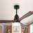 52'' Six Speeds LED Ceiling Fan With Remote