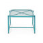 Ensemble de conversation d'extérieur 3 pièces avec structure en fer - 2 chaises en filet et 1 table d'appoint, parfait pour le patio et le balcon-1452240588