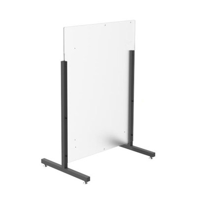 Cloison de protection pour la salle de classe avec plateau de table de plafond en plexiglas ou portrait de fixation sur le dessus de la table de fixation de® fixation au plafond