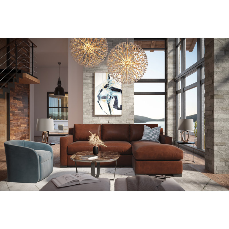 Santiago Recliner, Red Brown