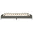 Yaziel Bed, Velvet Upholstered Platform Bed, No Mattress-341439023-341439017