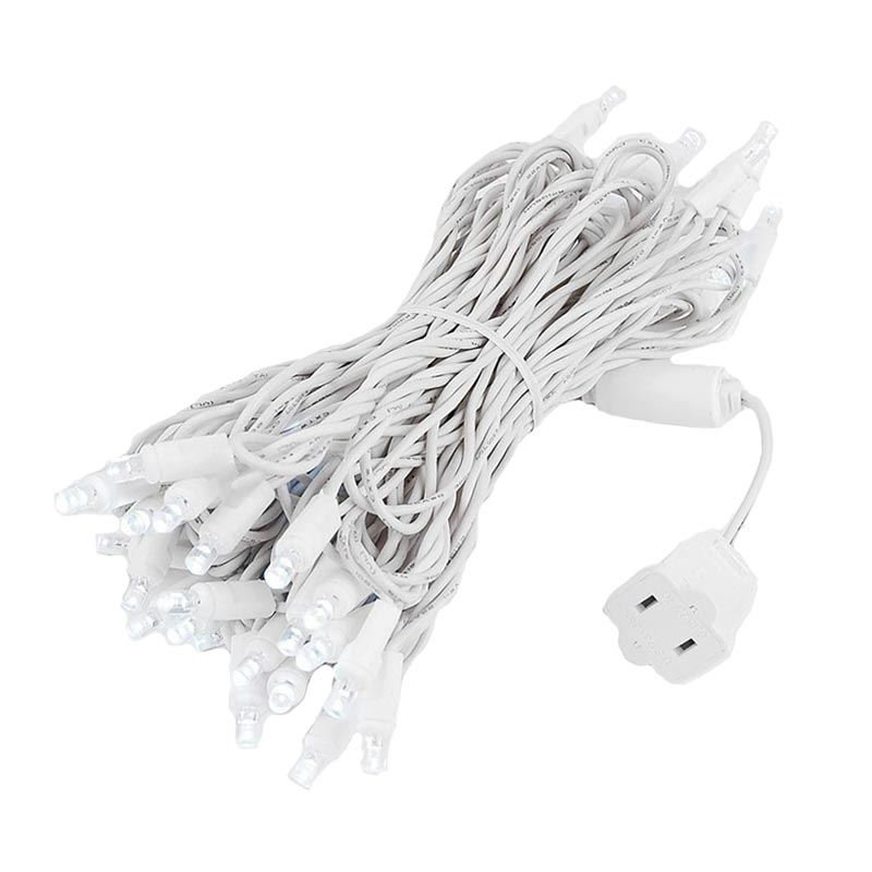 Outdoor 50 - Bulb 11'' Plug-in LED Wide Angle LED String Light The Party Aisle™ Bulb 