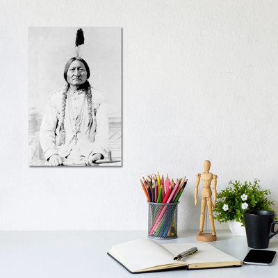 Sitting Bull, a Hunkpapa Lakota Tribal Chief par Stocktrek Images - Photographie sur toile tendue