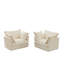 Ensemble de 2 chaises d'appoint Modern Armchairs-700661669