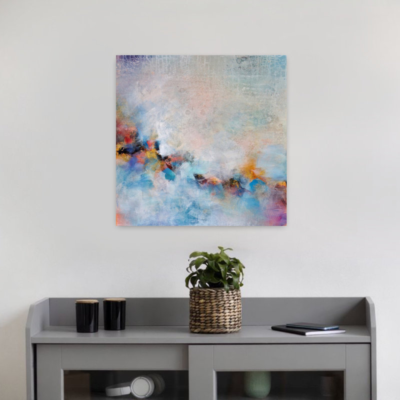 Every Contemporary Way, art contemporain abstrait, H 18 po x l 18 po