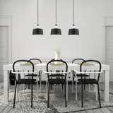 Luminaire suspendu 1 lumière à cône simple Henry