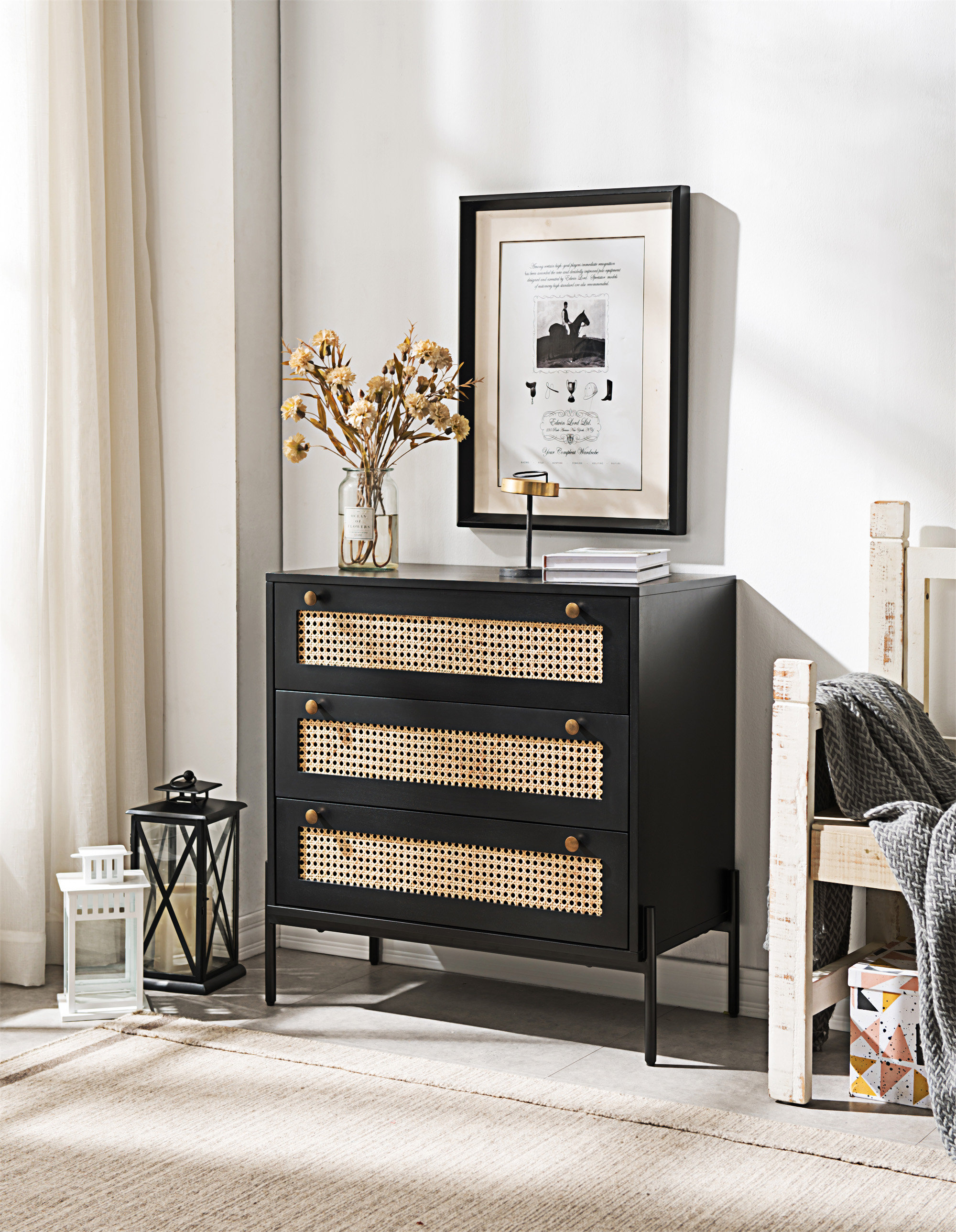 Table de chevet de Millennium® by Ashley® Porter - Brun rustique | Meubles & Nous