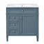 Meuble-lavabo de 30 po avec lavabo supérieur-714178816