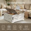 Table basse avec rangement Tishay Farmhouse