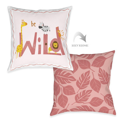 Coussin décoratif Jungle Pals Be Wild