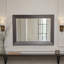 Madge Wavy Framed Wall Mounted Accent Mirror Bevelled-2005019954-1961478547