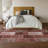 Premium Machine Washable Cerrito Burgundy Rug-105842255