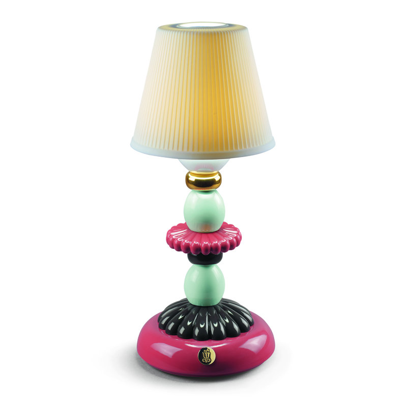 Lampe de table 11 po lotus firefly, Automne doré