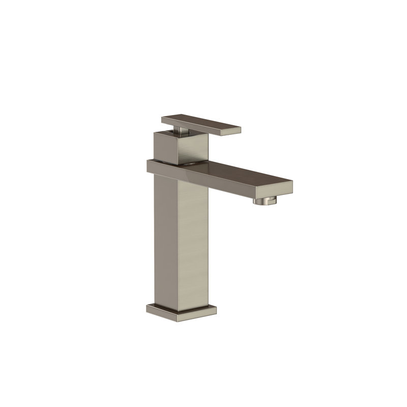 Skylar Single Hole Bathroom Faucet with Drain Assembly, Antique Nickel