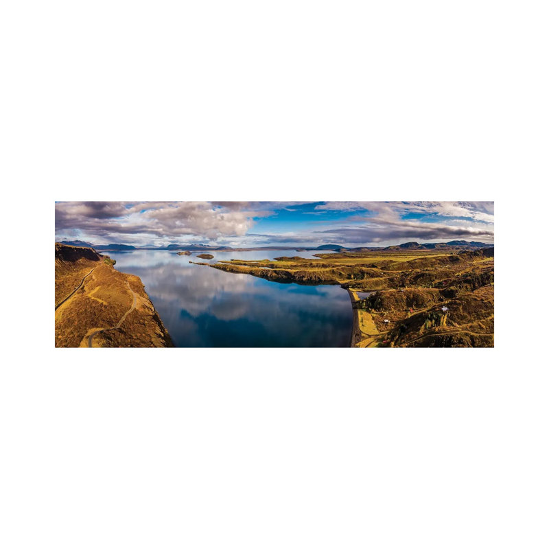Mountains by Panoramic Images - Wrapped Canvas Panoramic Print, 20" H x 60" W, Wrapped Canvas