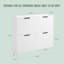 8 Pair Shoe Storage Cabinet