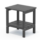 Wolak Double-Tier Patio Table Side Table
