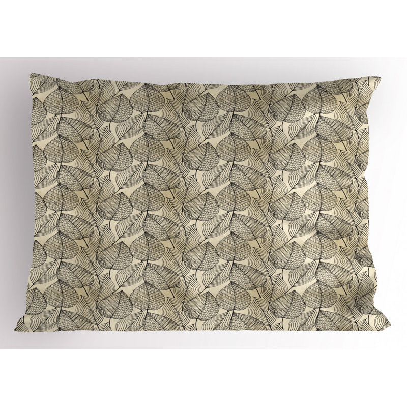 Polyester Floral Sham Set, King