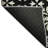 Premium Machine Washable Prisco Black Rug-471952143
