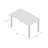 Antietam Glass Top Four Leg Dining Set-558414654
