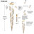 Addiley 12ft Large Dimmable Chandelier High Ceilings 28 Lights Crystal Bubble Column Chandeliers Lighting-1910511098-1940034190