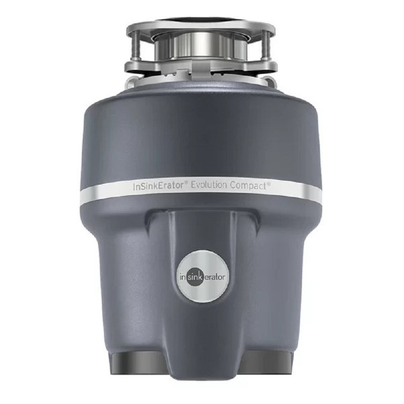 InSinkErator Evolution Compact 3/4 HP Continuous Feed Garbage Disposal with Power Cord InSinkErator Evolution Compact 3/4 HP Continuous Feed Garbage Disposal with Power Cord