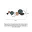 Suspension murale tridimensionnelle de luxe en métal-1311835021