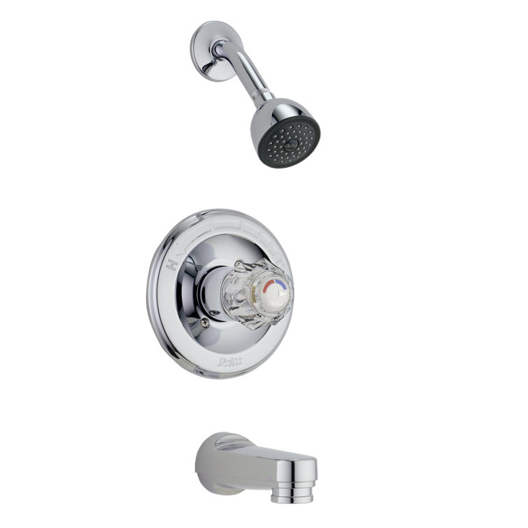 Classic 13T Series Tub and Shower Faucet with Monitor