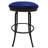 Swivel Upholstered Counter Stool with Metal Frame-48366674-48366677-27796881