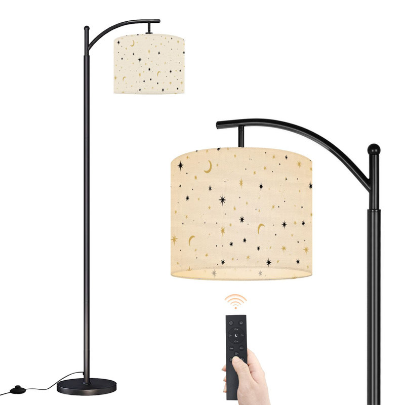 Lampe sur pied avec abat-jour réglable Arc
