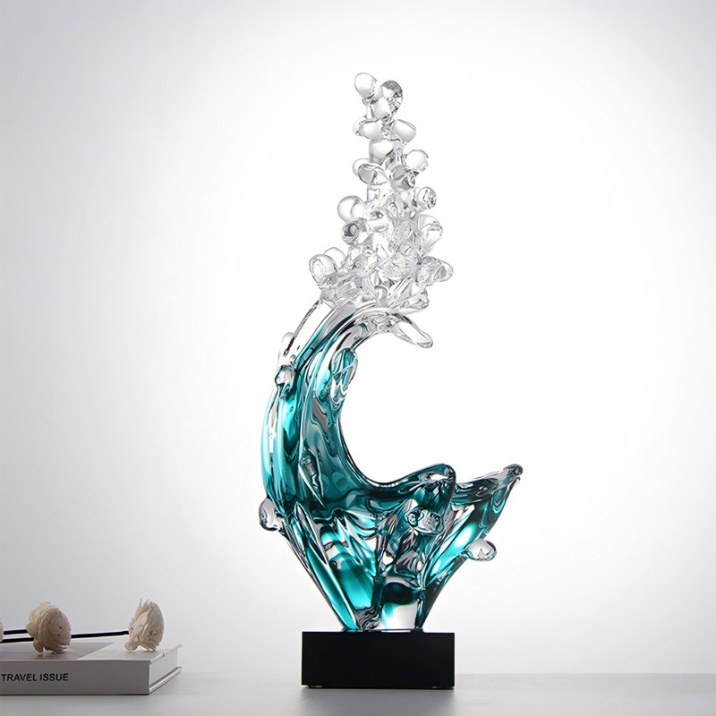Ornement en cristal de luxe 20,47 "H