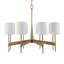Lustre classique / traditionnel à 8 lumières Suzman