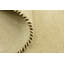 Tapis beige en laine tissé à la machine Taul-25387498