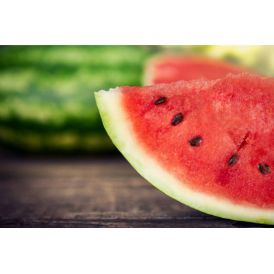 Sliced Watermelon - Wrapped Canvas Print
