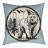 Lodge Cabin Bear Reversible Throw Pillow-26962300-26962294