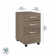 Studio C 16'' Wide 3 -Drawer File Cabinet