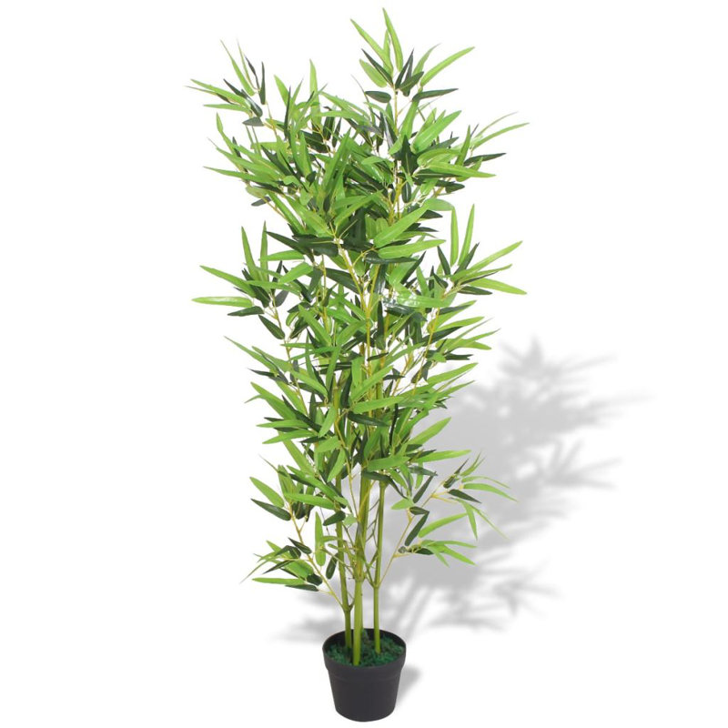120 cm H Faux Bamboo Tree Plant in Plastic Pot