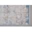 Tapis abstrait en viscose tissé à la machine Rosdom en ivoire / bleu / or-826446060