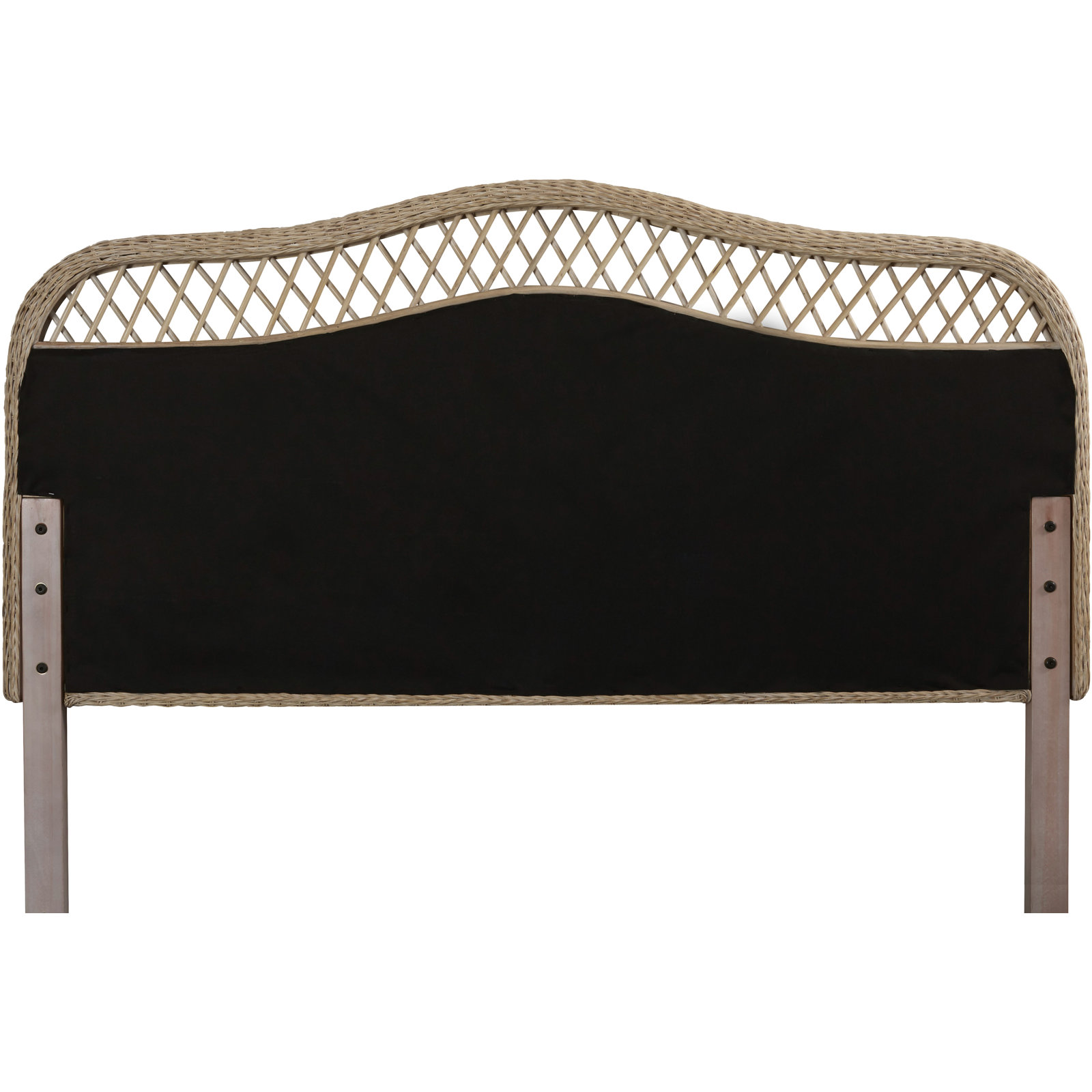 Almus Headboard, Queen, White Washed