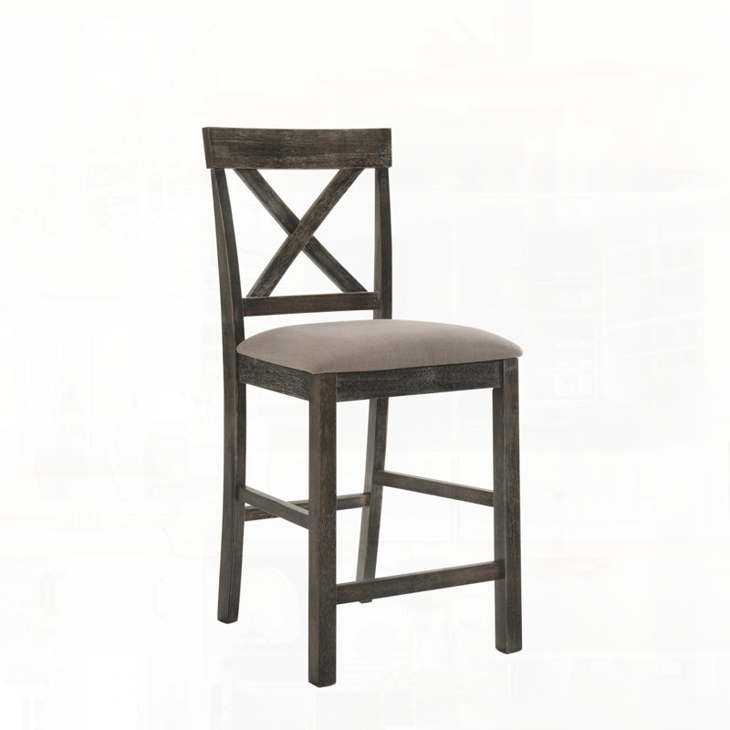 Ensemble de chaises à hauteur de comptoir en bois de qualité pour une construction durable