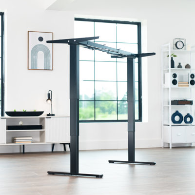 Adjustable Height Aluminum Steel Standing Desk