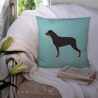 Rottweiler Square Indoor/Outdoor Throw Pillow