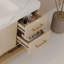 Modern Free-Standing Bathroom Vanity with Seamless Ceramic Sink & Sintered Stone Top-138445846