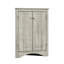 Armoire triangulaire avec tablettes réglables - Articles de salle de bain en chêne attrayants-1643311340
