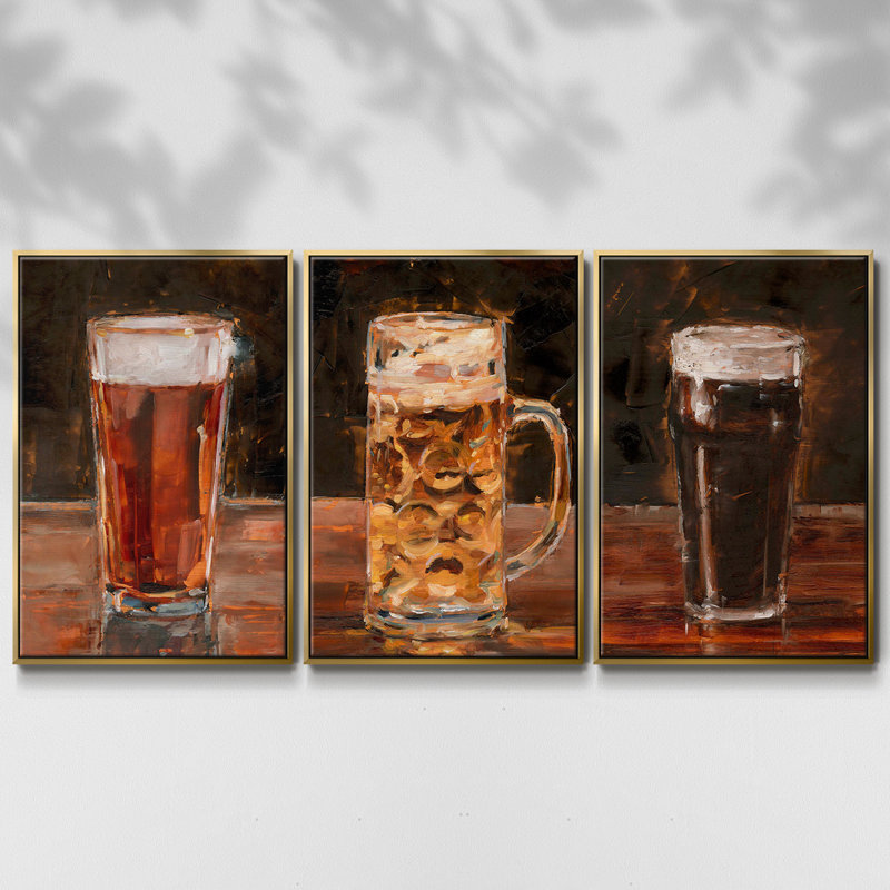 Un autre tour I 3 pièces, Or, H 27 po x l 54 po