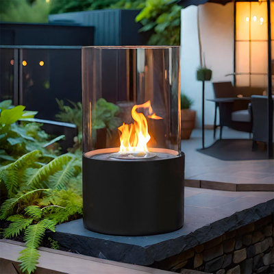 Belfry Heating Bio-Ethanol Outdoor Tabletop Fireplace with Flame Guard