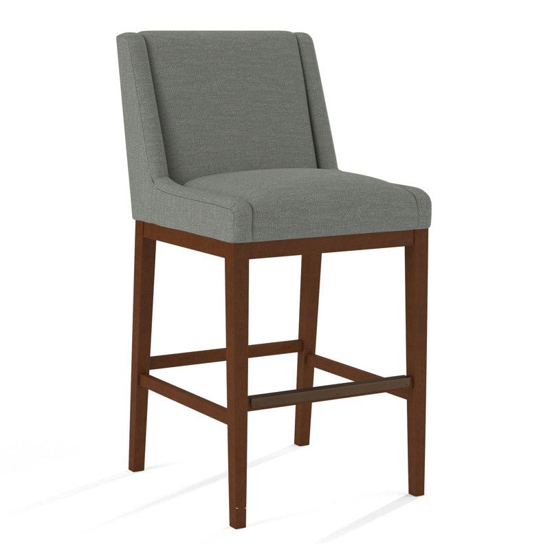 Upholstered Stool, 61558-61, English Saddle
