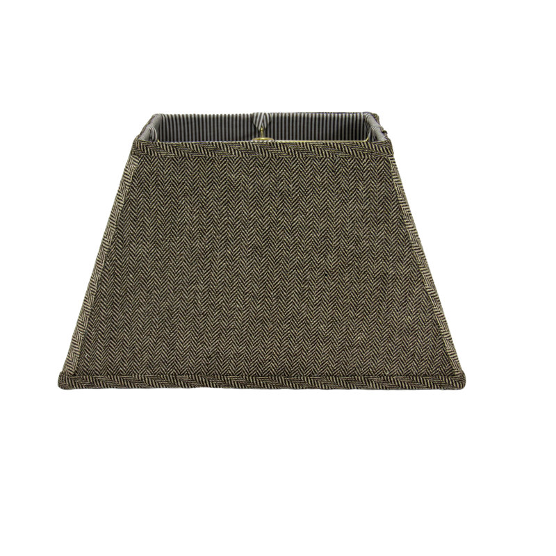 Abat-jour rectangulaire gris