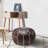 Leather Pouf-249570890
